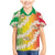 Vanuatu Cowboy Family Matching Mermaid Dress and Hawaiian Shirt Straw Hats Hibiscus With Sand Drawing - Polynesian Pride