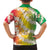 Vanuatu Cowboy Family Matching Short Sleeve Bodycon Dress and Hawaiian Shirt Straw Hats Hibiscus With Sand Drawing - Polynesian Pride