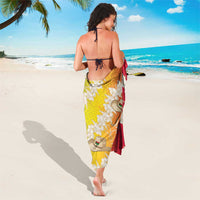 Vanuatu Cowboy Sarong Straw Hats Hibiscus With Sand Drawing - Polynesian Pride