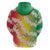 Vanuatu Cowboy Zip Hoodie Straw Hats Hibiscus With Sand Drawing - Polynesian Pride