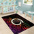 Vanuatu Boar Cowboy Area Rug Tusk Gradient Polynesian Pattern - Polynesian Pride