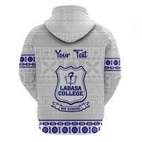 Personalised Fiji Labasa College Hoodie Fijian Tapa Pattern LT14 - Polynesian Pride