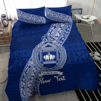 Personalised Fiji Queen Victoria School Bedding Set Fijian Tapa Pattern LT14 - Polynesian Pride
