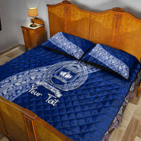 Personalised Fiji Queen Victoria School Quilt Bed Set Fijian Tapa Pattern LT14 - Polynesian Pride