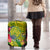 Personalised Leone High School Luggage Cover American Samoa Schools Polynesian Tropical Flowers LT14 - Polynesian Pride