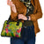 Personalised Leone High School Shoulder Handbag American Samoa Schools Polynesian Tropical Flowers LT14 - Polynesian Pride