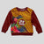 Personalised Tafuna High School Kid Ugly Christmas Sweater American Samoa Schools Polynesian Tropical Flowers LT14 Kid Maroon - Polynesian Pride