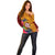 Personalised Tafuna High School Off Shoulder Sweater American Samoa Schools Polynesian Tropical Flowers LT14 - Polynesian Pride