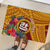 Personalised Tafuna High School Rubber Doormat American Samoa Schools Polynesian Tropical Flowers LT14 - Polynesian Pride
