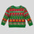 Personalised Hawaii Christmas Kid Ugly Christmas Sweater Mele Kalikimaka LT14 Kid Green - Polynesian Pride