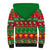 Personalised Hawaii Christmas Sherpa Hoodie Mele Kalikimaka LT14 - Polynesian Pride