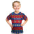 Personalised Guam Christmas Kid T Shirt Felis Pasgua LT14 Blue - Polynesian Pride