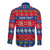 Personalised Guam Christmas Long Sleeve Button Shirt Felis Pasgua LT14 - Polynesian Pride