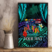 Personalised Pasifika Festival Auckland Canvas Wall Art 2024 Pacific Islands Polynesian Pattern LT14 - Polynesian Pride