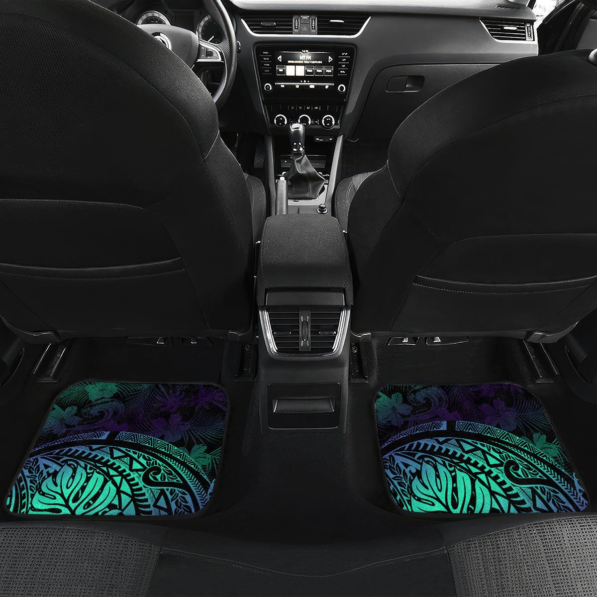 Personalised Pasifika Festival Auckland Car Mats 2024 Pacific Islands Polynesian Pattern LT14 - Polynesian Pride