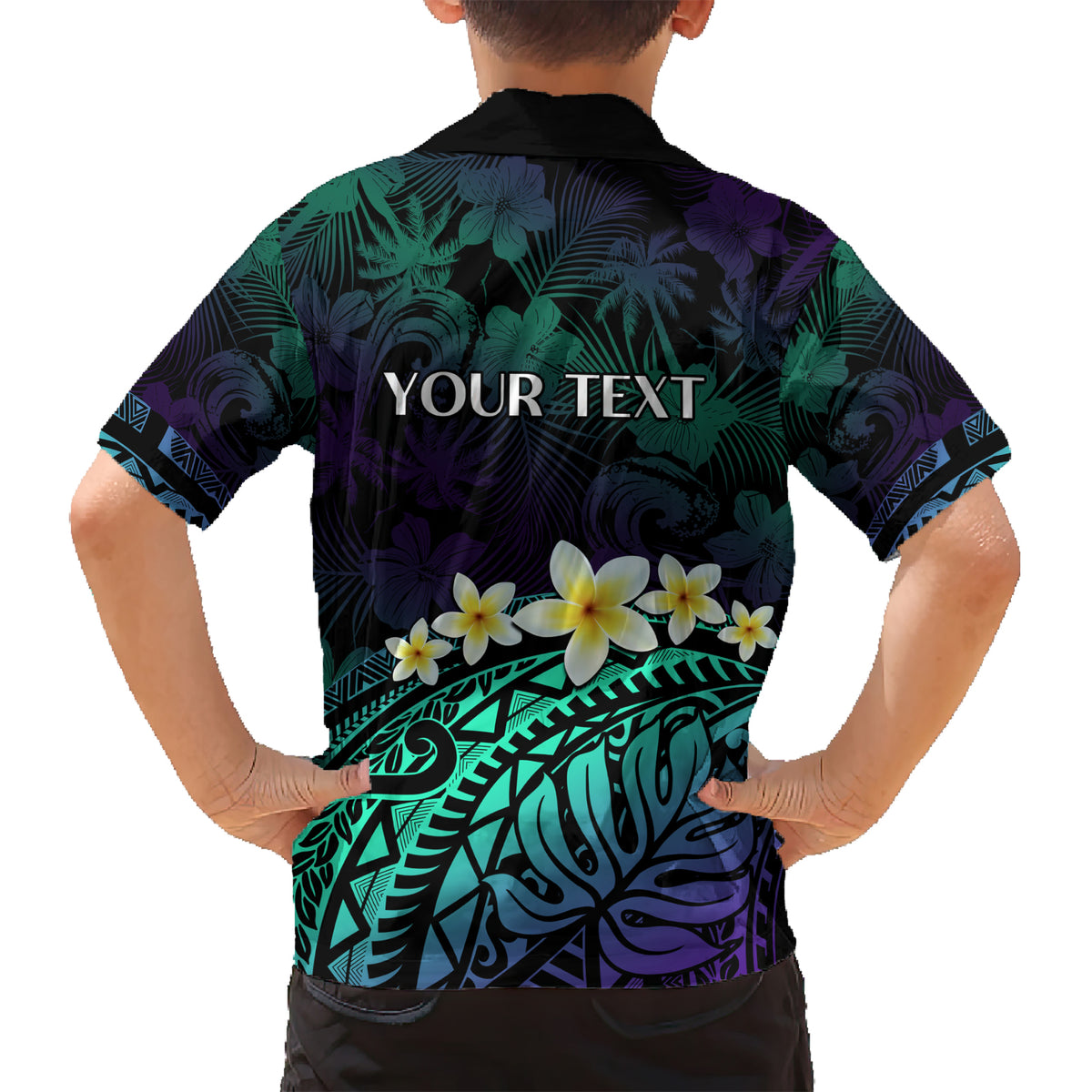 Personalised Pasifika Festival Auckland Kid Hawaiian Shirt 2024 Pacific Islands Polynesian Pattern LT14 - Polynesian Pride