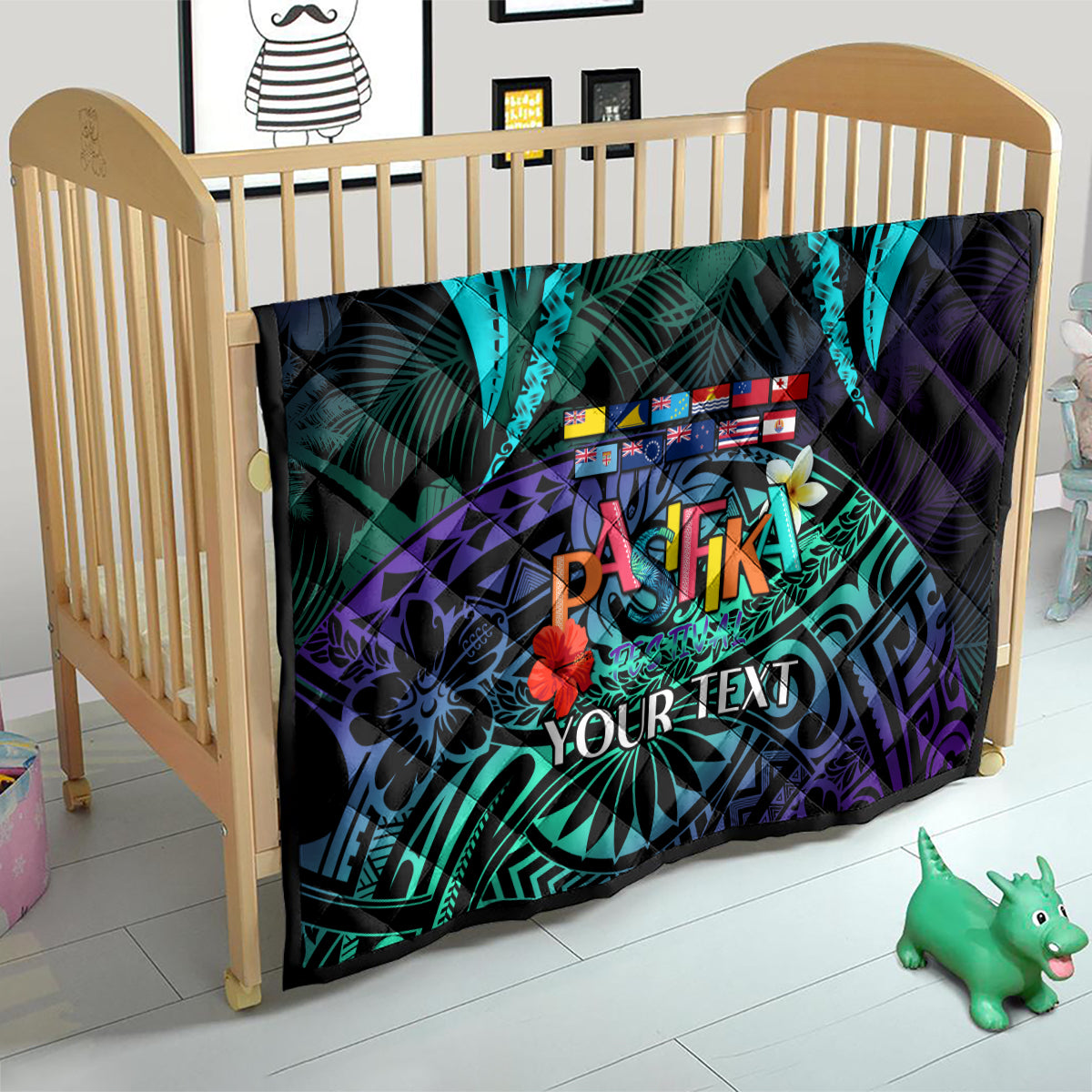 Personalised Pasifika Festival Auckland Quilt 2024 Pacific Islands Polynesian Pattern LT14 - Polynesian Pride