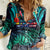 Personalised Pasifika Festival Auckland Women Casual Shirt 2024 Pacific Islands Polynesian Pattern LT14 Female Purple - Polynesian Pride