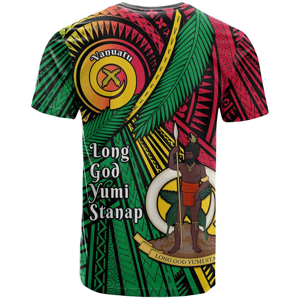 Vanuatu T Shirt Happy 43rd Independence Anniversary LT14 - Polynesian Pride