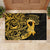 Polynesia Bone Cancer Awareness Rubber Doormat Fight Warriors