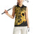Polynesia Bone Cancer Awareness Women Sleeveless Polo Shirt Fight Warriors