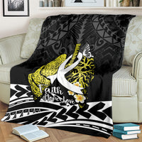Polynesia World Lung Cancer Day Blanket Faith Hope Love