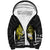 Personalised Polynesia World Lung Cancer Day Sherpa Hoodie Faith Hope Love