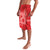 Personalised In September We Wear Red Lavalava Polynesia Blood Cancer Awareness