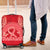 Personalised In September We Wear Red Luggage Cover Polynesia Blood Cancer Awareness
