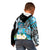 Personalised Guam Liberation Day Kid Hoodie Chamorro Latte Stone With Guasali Flowers