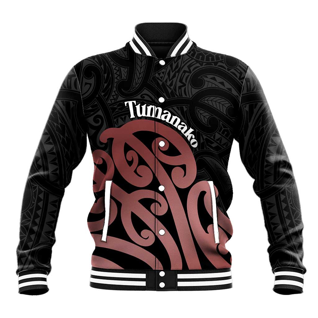New Zealand Mangopare Tamanako Baseball Jacket Aotearoa Maori