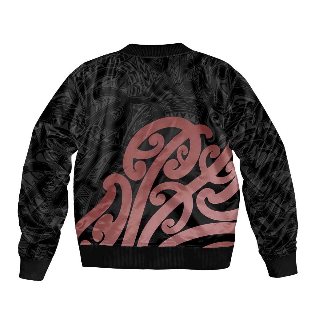 New Zealand Mangopare Tamanako Bomber Jacket Aotearoa Maori LT14 - Polynesian Pride
