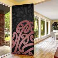 New Zealand Mangopare Tamanako Door Cover Aotearoa Maori - Polynesian Pride