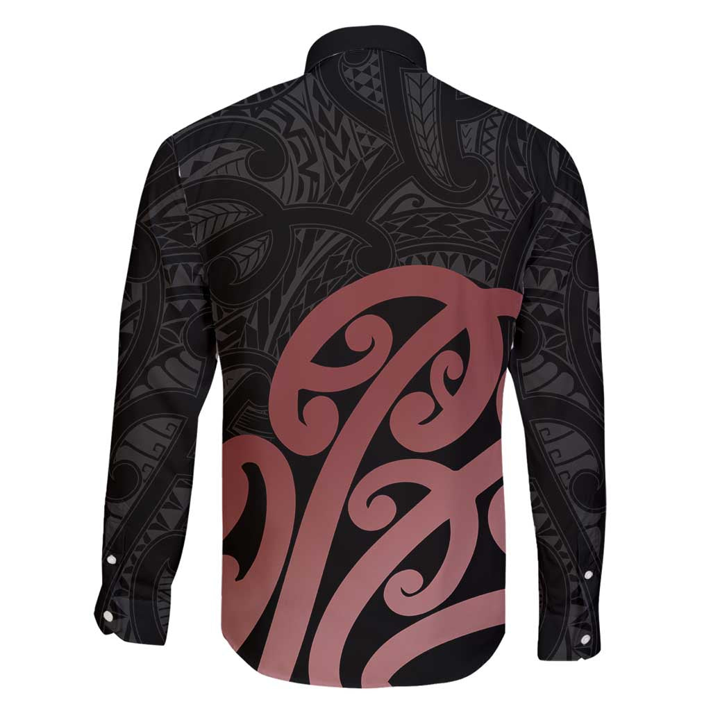 New Zealand Mangopare Tamanako Family Matching Off Shoulder Maxi Dress and Hawaiian Shirt Aotearoa Maori