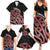 New Zealand Mangopare Tamanako Family Matching Summer Maxi Dress and Hawaiian Shirt Aotearoa Maori