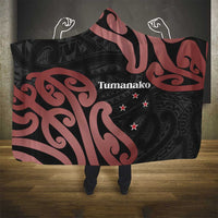 New Zealand Mangopare Tamanako Hooded Blanket Aotearoa Maori