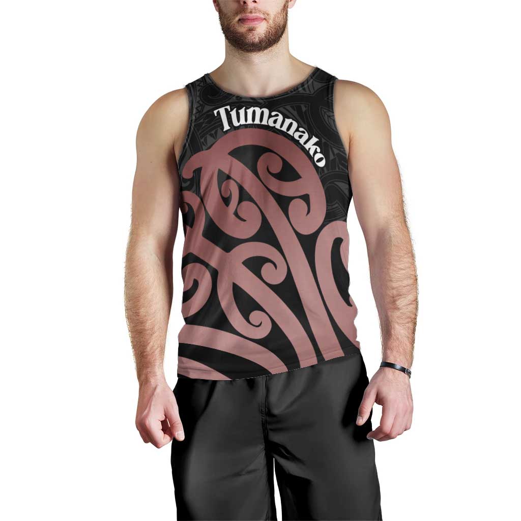 New Zealand Mangopare Tamanako Men Tank Top Aotearoa Maori