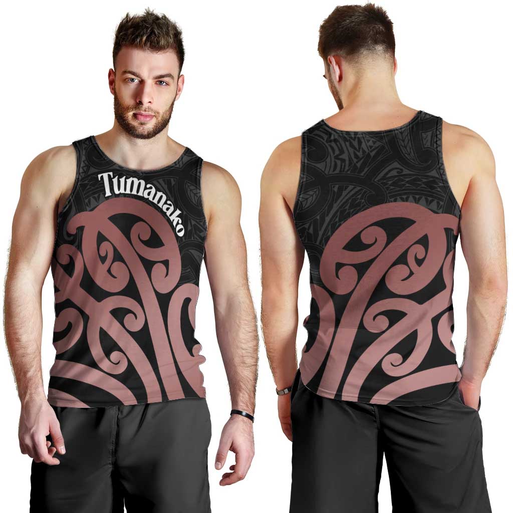 New Zealand Mangopare Tamanako Men Tank Top Aotearoa Maori