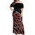 New Zealand Mangopare Tamanako Off Shoulder Maxi Dress Aotearoa Maori