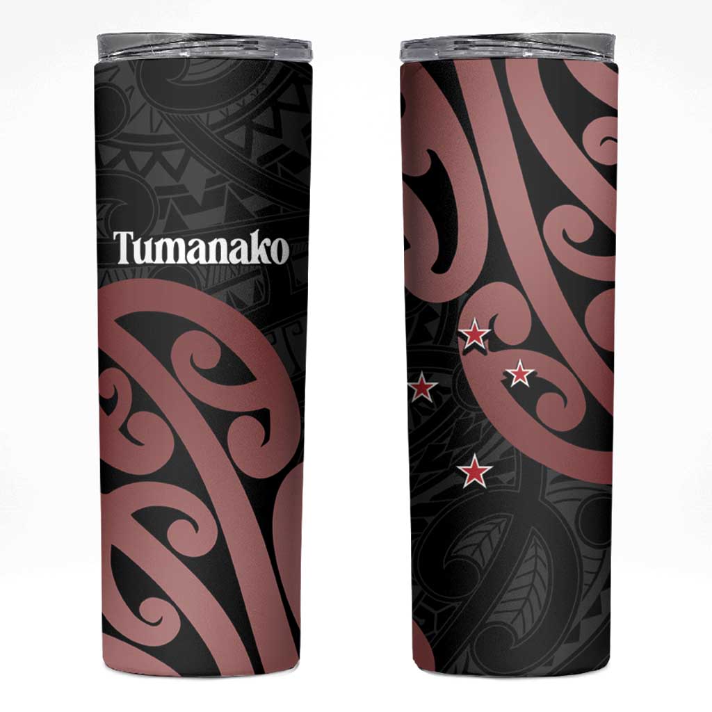 New Zealand Mangopare Tamanako Skinny Tumbler Aotearoa Maori