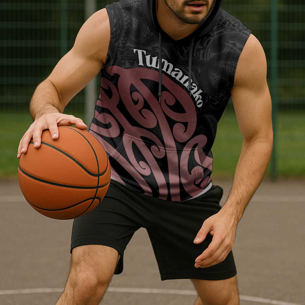 New Zealand Mangopare Tamanako Sleeveless Hoodie Aotearoa Maori - Polynesian Pride