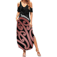New Zealand Mangopare Tamanako Summer Maxi Dress Aotearoa Maori