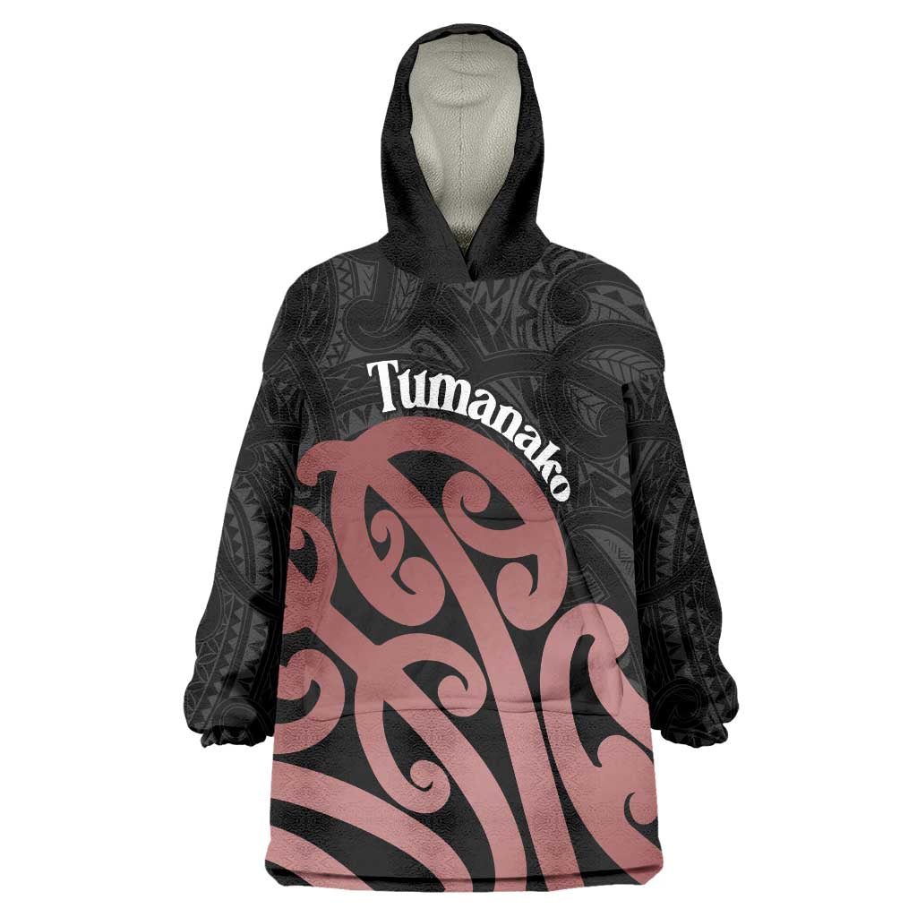 New Zealand Mangopare Tamanako Wearable Blanket Hoodie Aotearoa Maori
