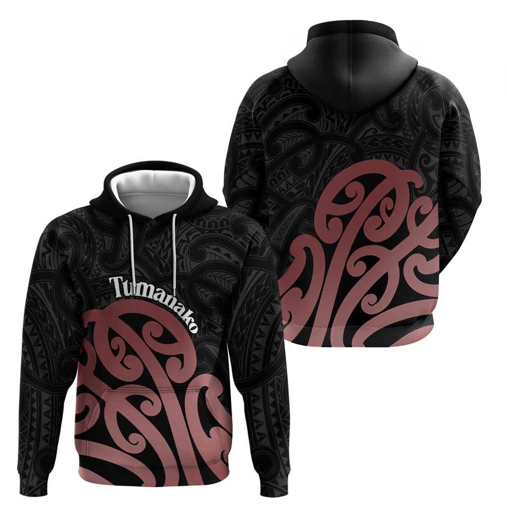 New Zealand Mangopare Tamanako Zip Hoodie Aotearoa Maori LT14 - Polynesian Pride