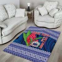 Custom Samoa Rugby Area Rug 2024 Go Champions Samoan Gingers