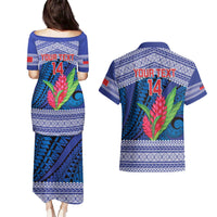 Custom Samoa Rugby Couples Matching Puletasi and Hawaiian Shirt 2024 Go Champions Samoan Gingers LT14 - Polynesian Pride