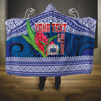 Custom Samoa Rugby Hooded Blanket 2024 Go Champions Samoan Gingers
