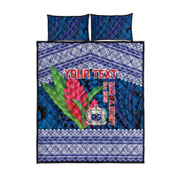 Custom Samoa Rugby Quilt Bed Set 2024 Go Champions Samoan Gingers
