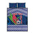Custom Samoa Rugby Quilt Bed Set 2024 Go Champions Samoan Gingers