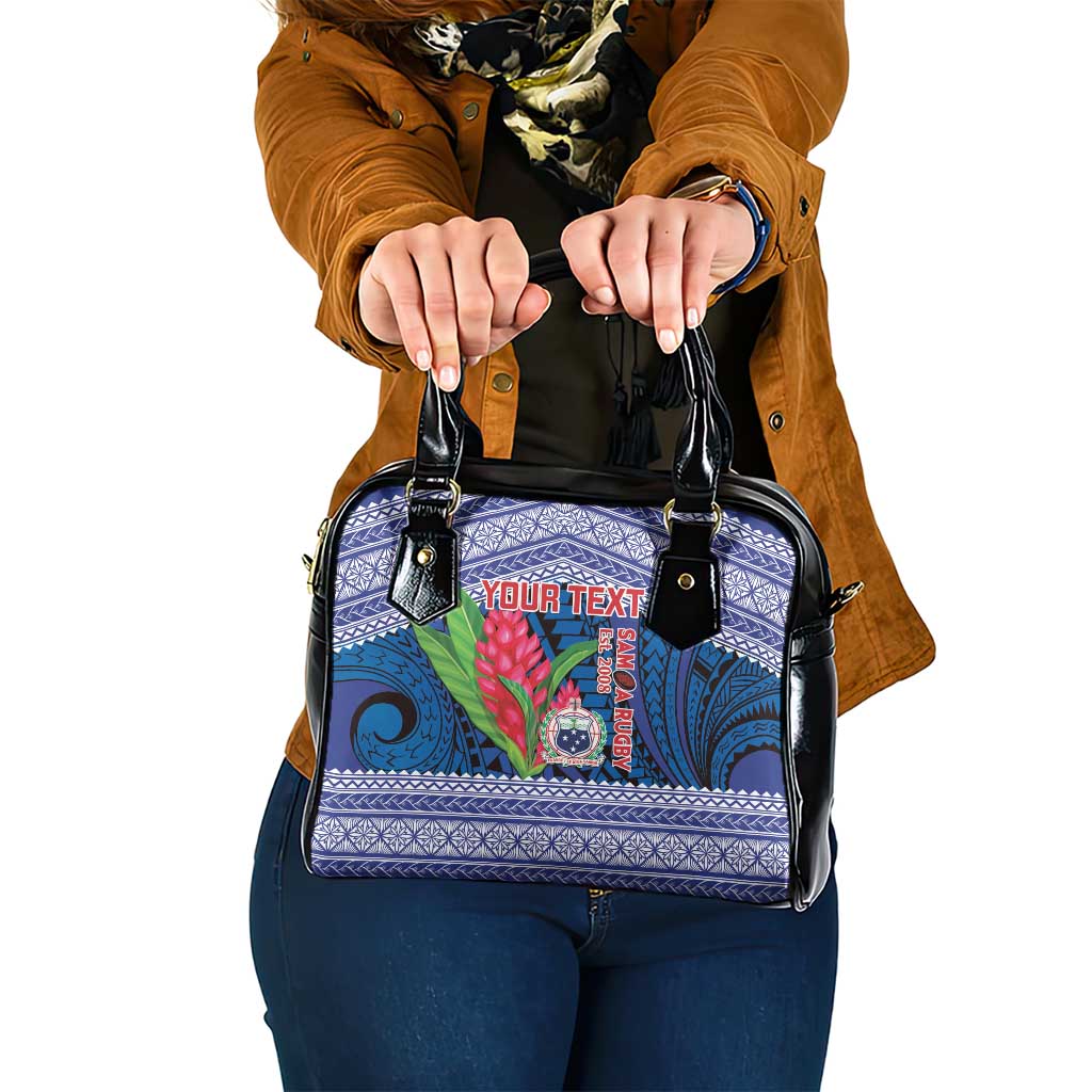 Custom Samoa Rugby Shoulder Handbag 2024 Go Champions Samoan Gingers